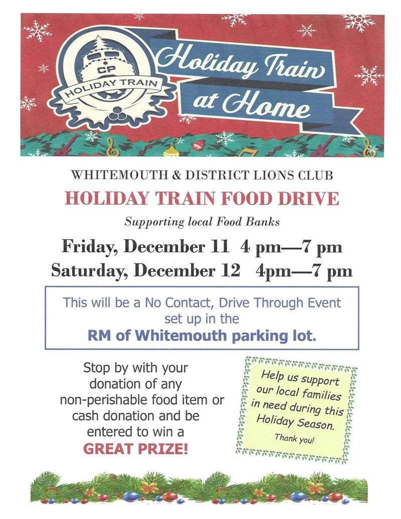 Holiday Train Food Drive